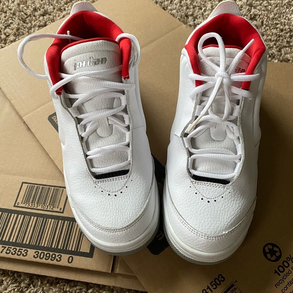 jordan big fund white silver